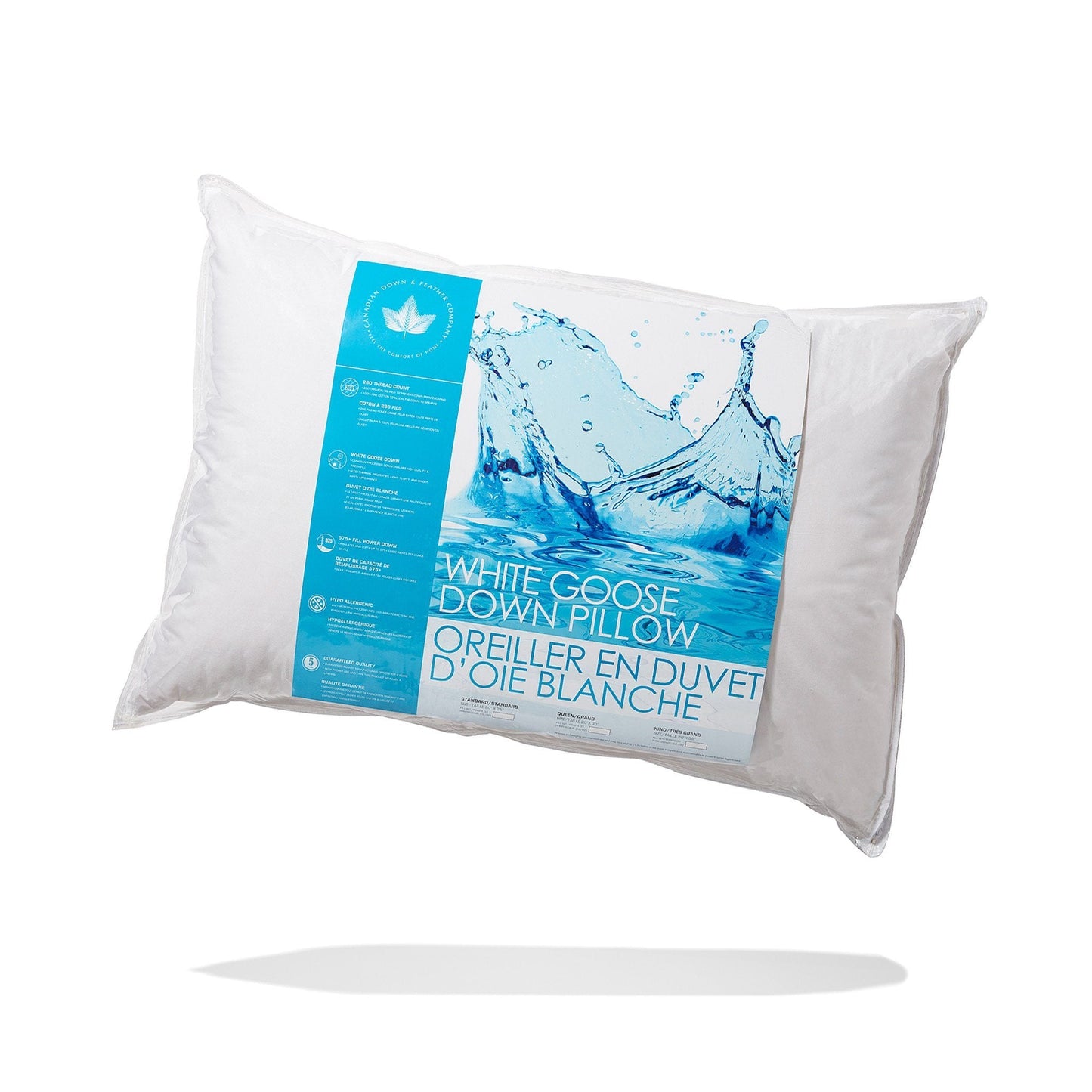 White Goose Down Pillow