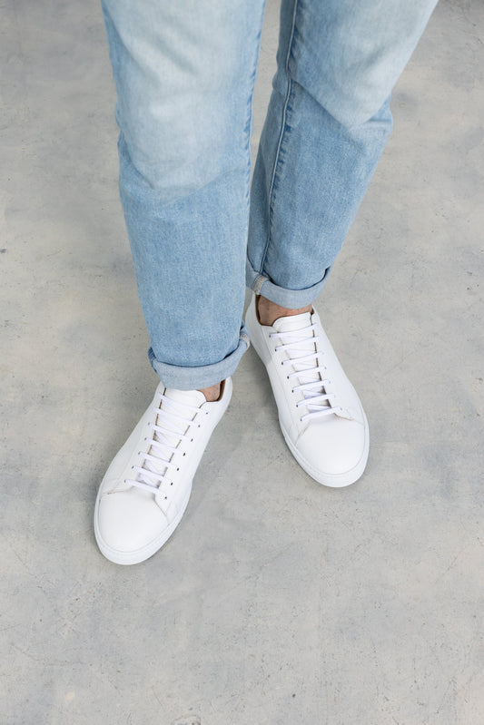 White SoftCalf Città Sneaker