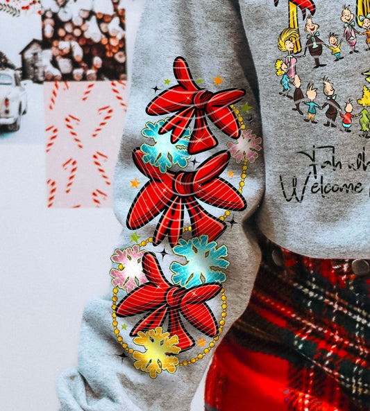 Sweatshirt Or Hoodie  Christmas  Whoville Grinch Tree Of Life