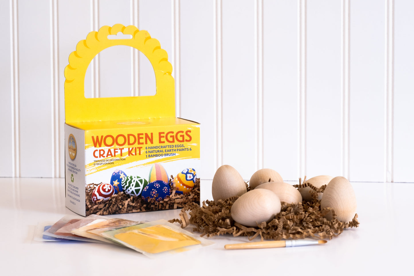 Wooden Eggs Craft Kit
