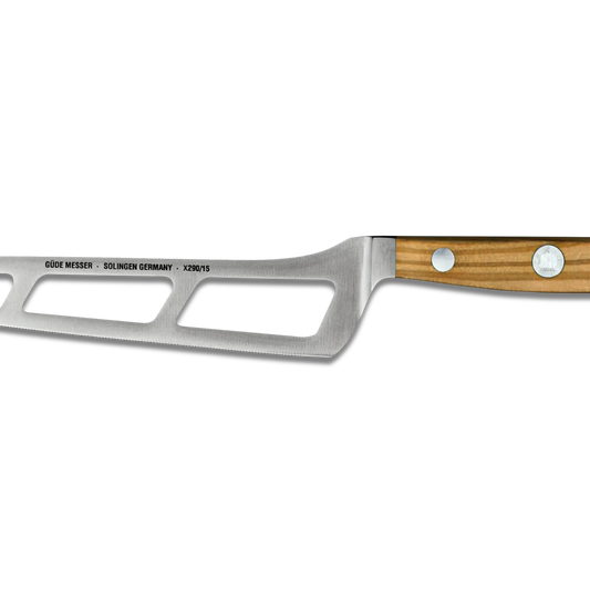 ALPHA OLIVE | Cheese Knife 6 " | Olive wood handle