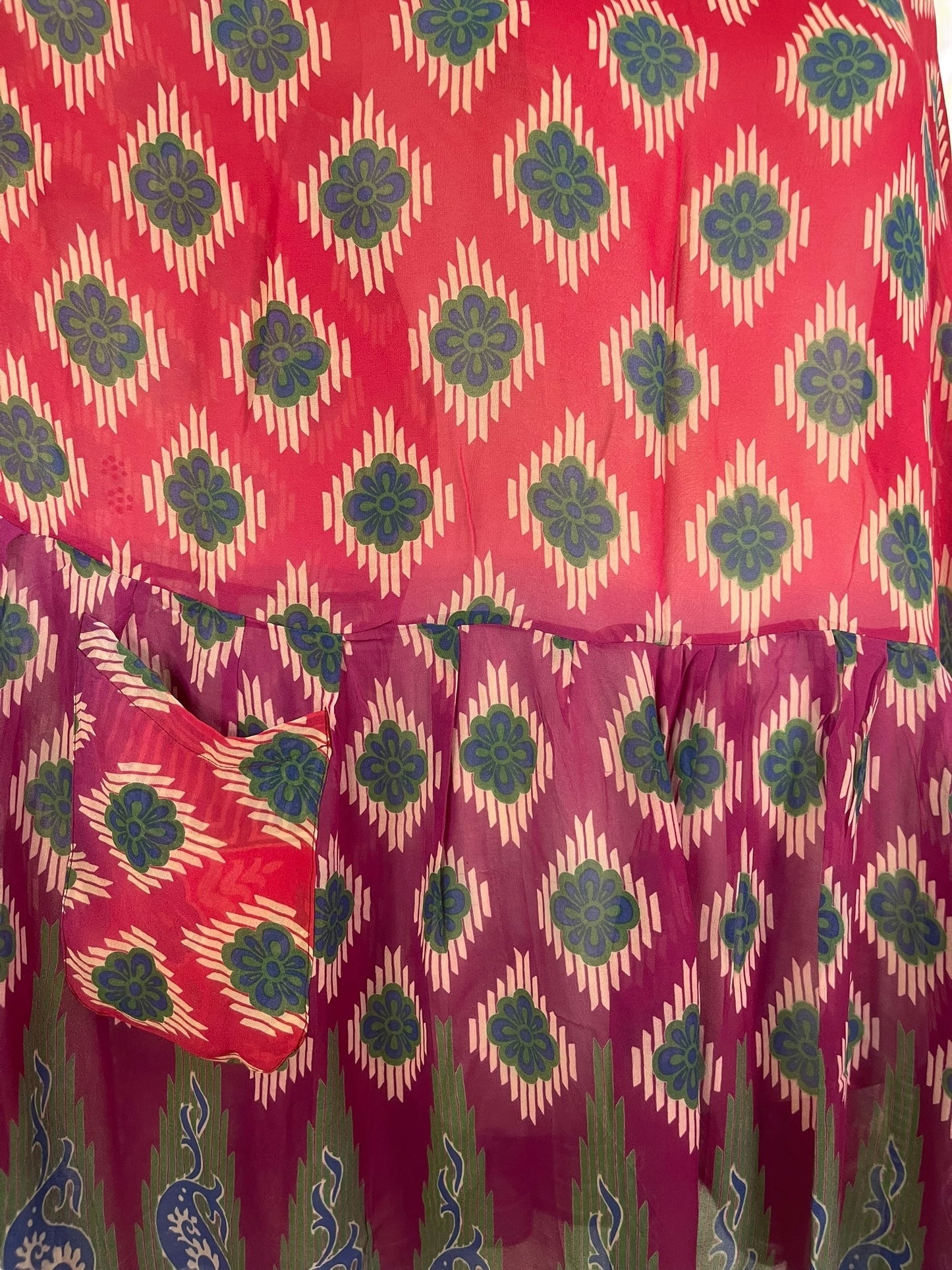 PRG6755 Sheer Avatar Pure Silk Boxy Babydoll Dress