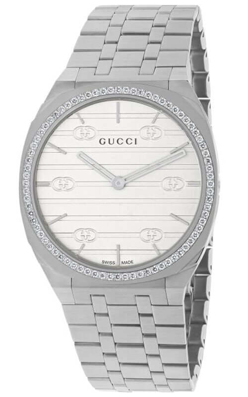GUCCI 'GUCCI 25H' Steel Watch YA163401