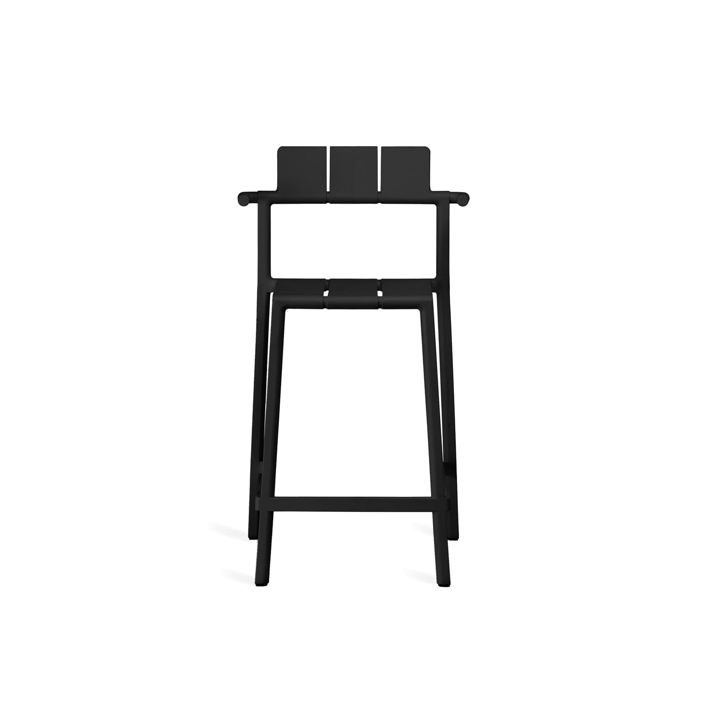 Yard Counter Stool with Arms<br> Indoor & Outdoor Use