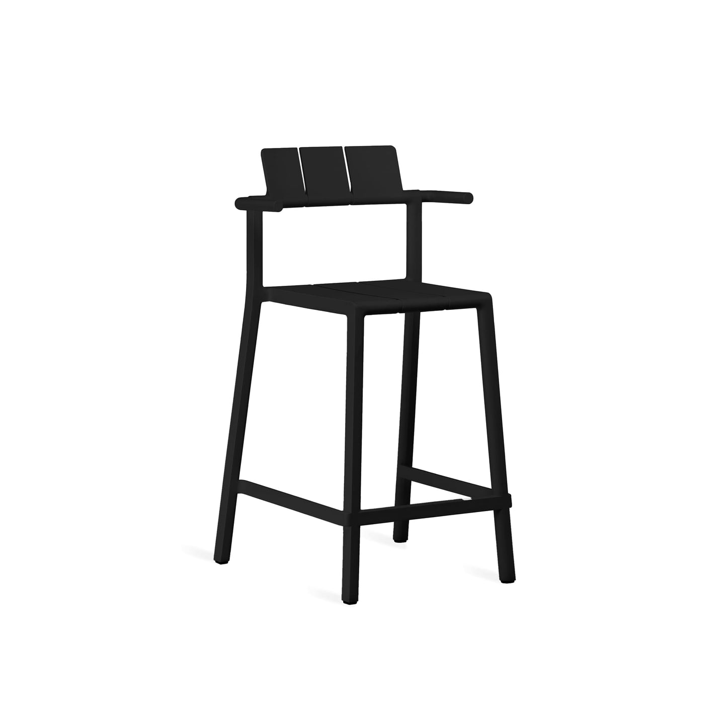 Yard Counter Stool with Arms<br> Indoor & Outdoor Use