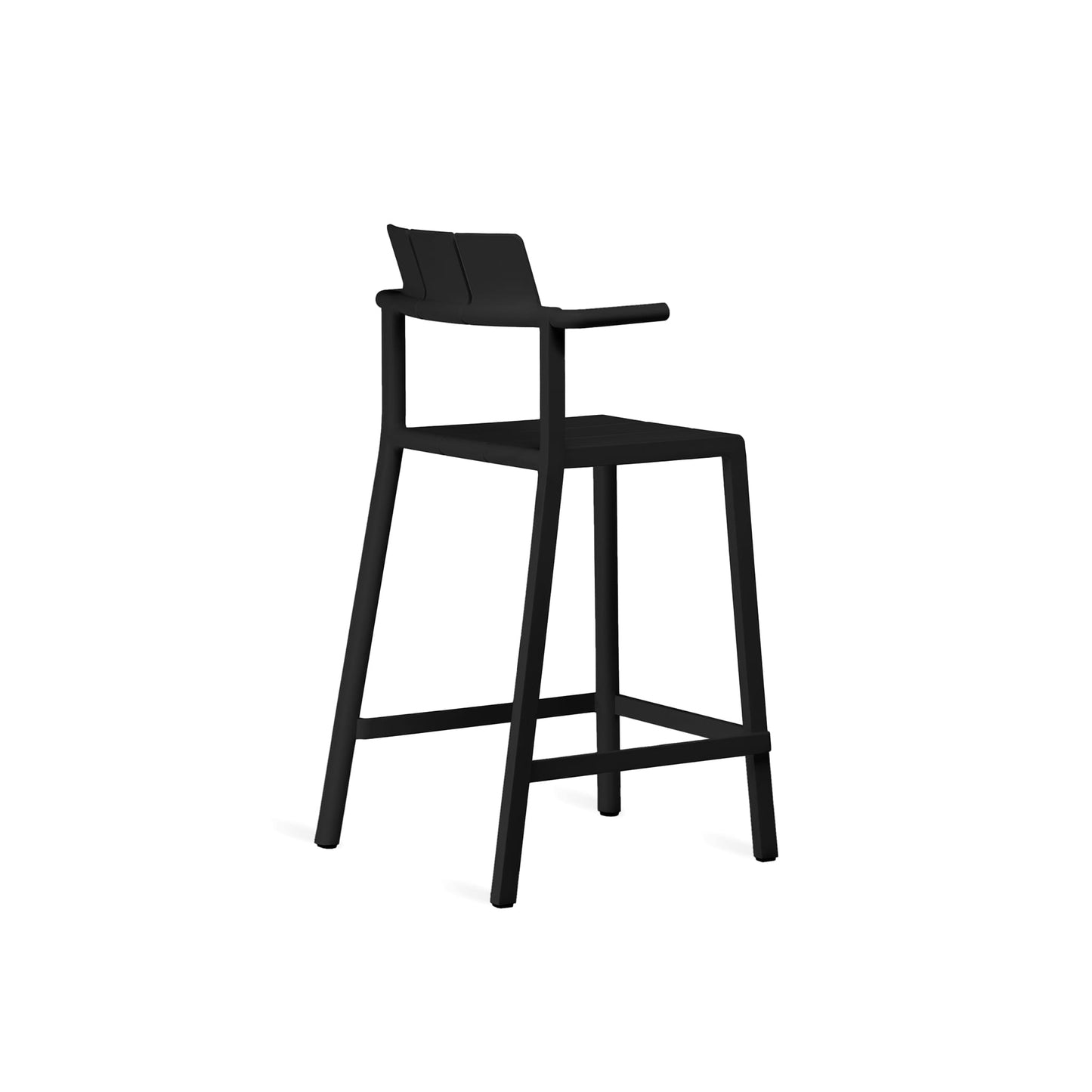 Yard Counter Stool with Arms<br> Indoor & Outdoor Use