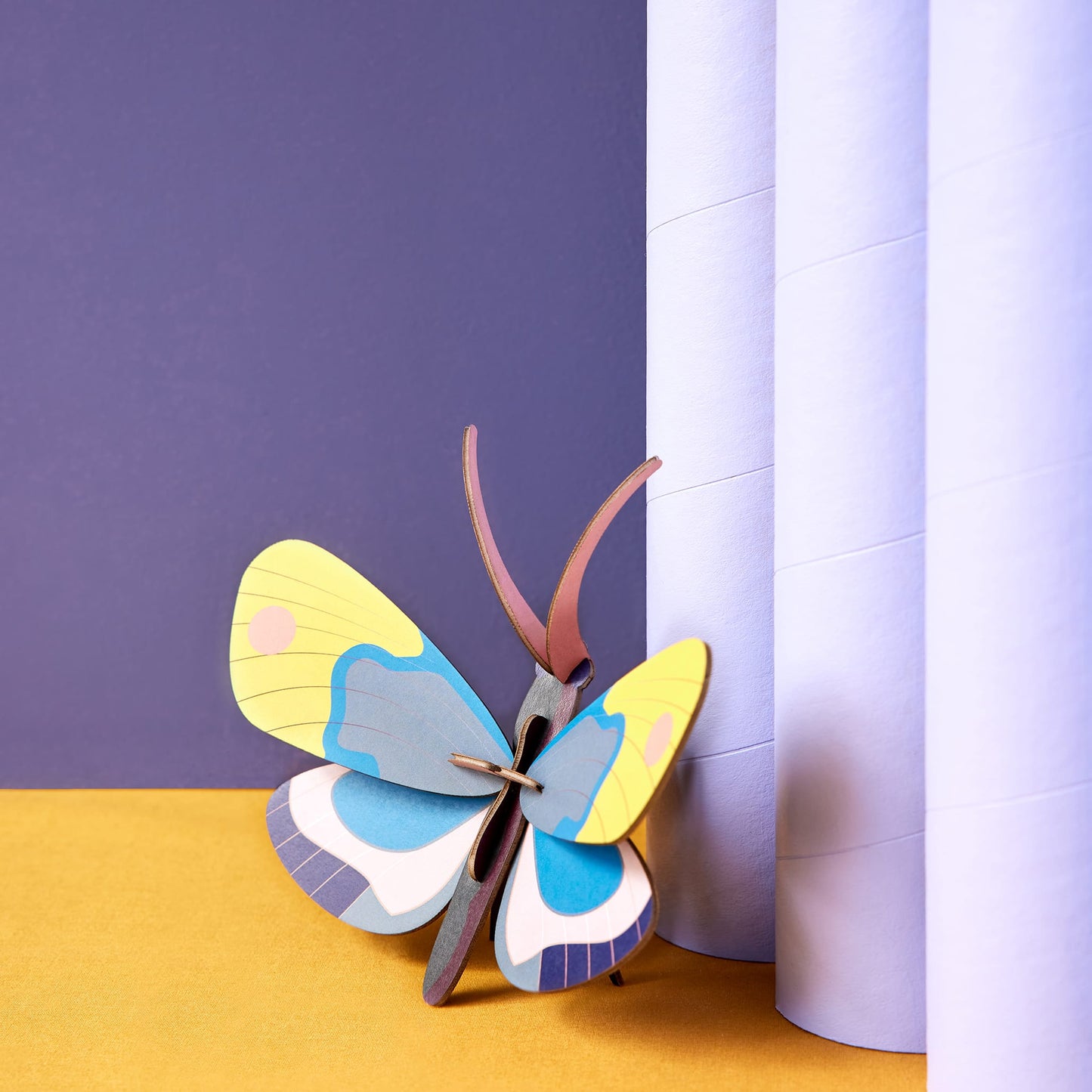 Yellow Monarch Butterfly