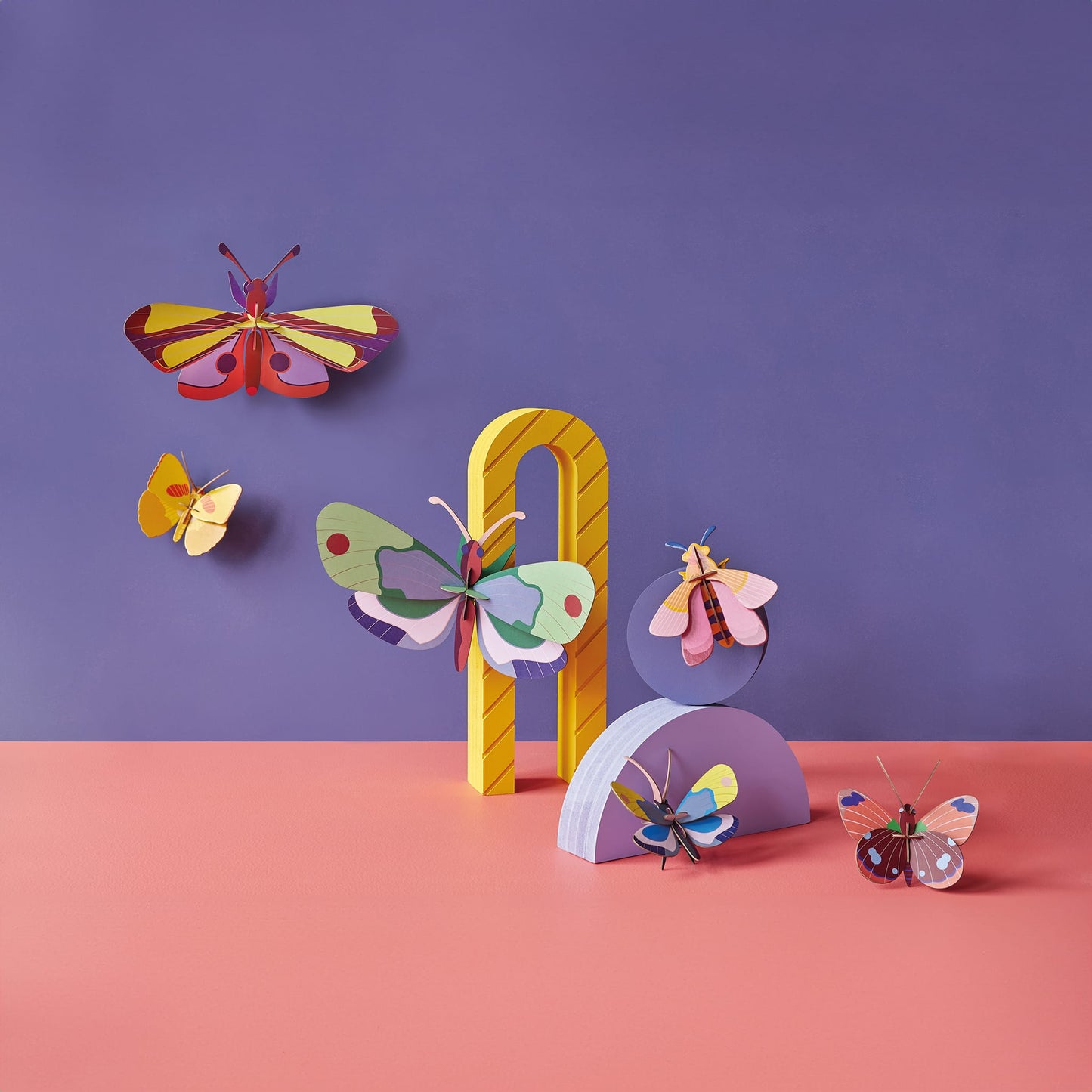 Yellow Monarch Butterfly