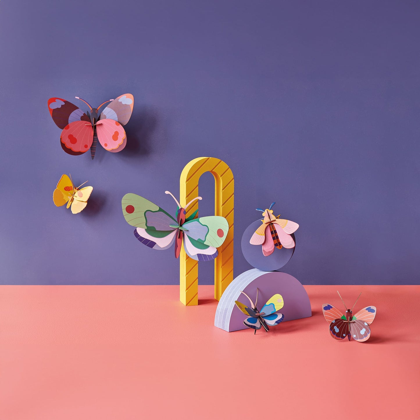 Yellow Monarch Butterfly