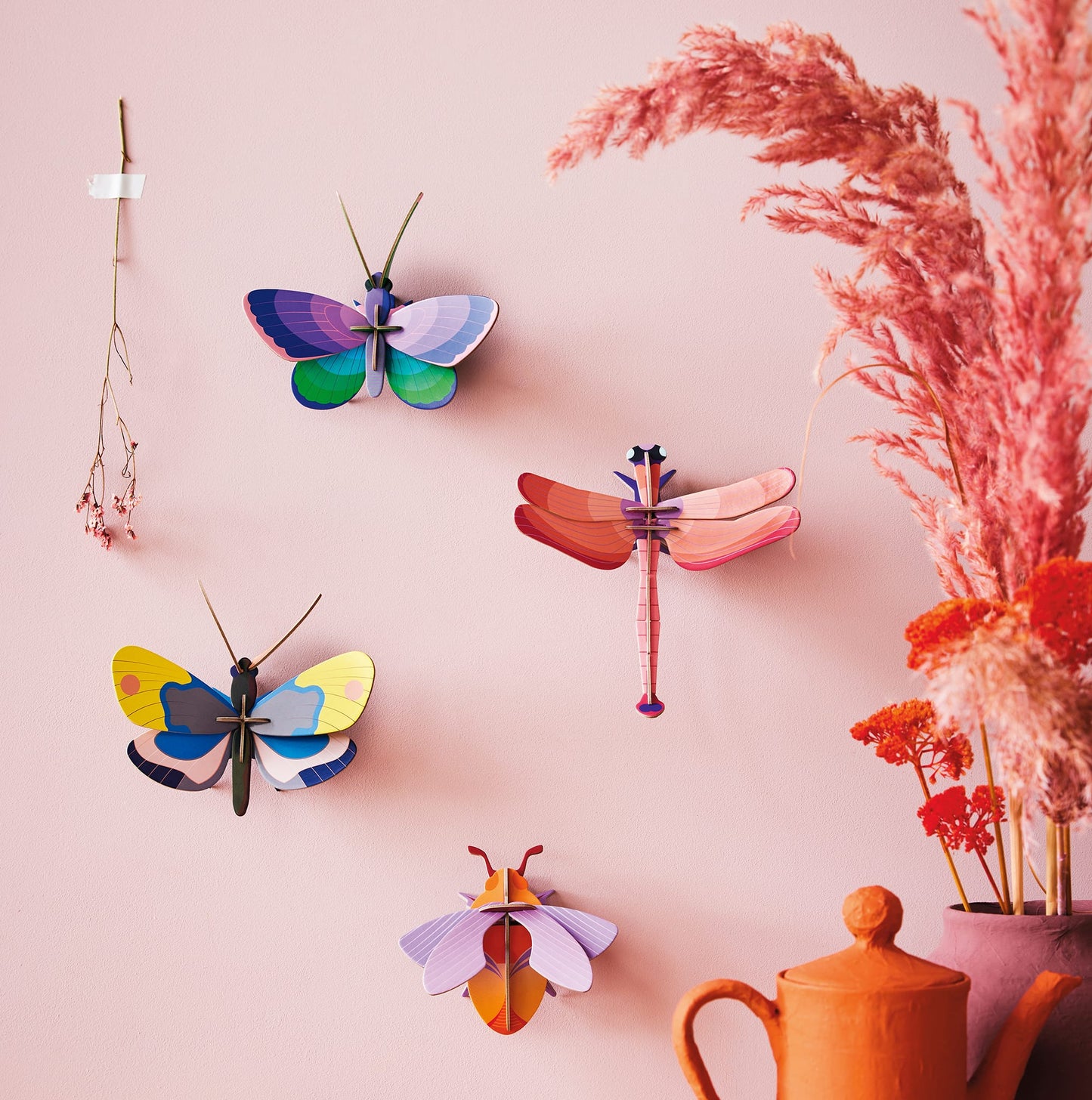 Yellow Monarch Butterfly