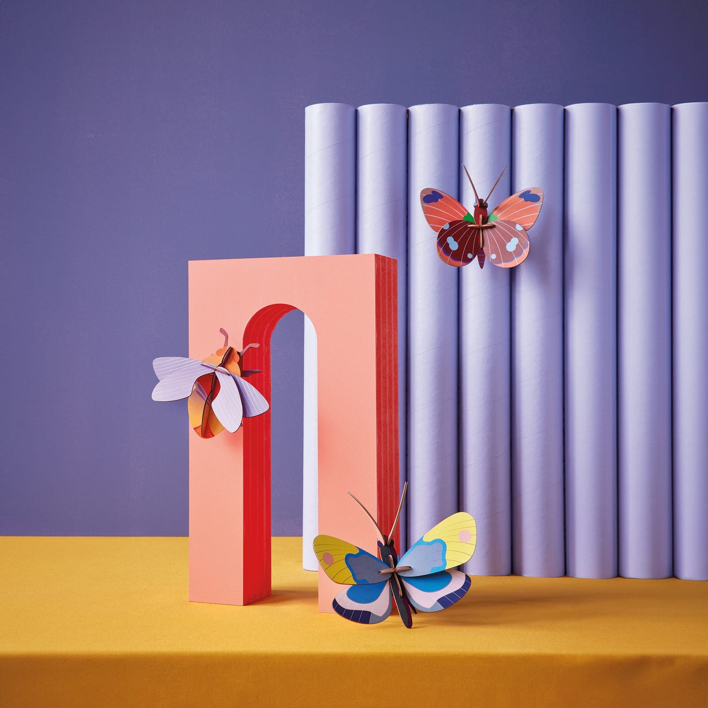 Yellow Monarch Butterfly