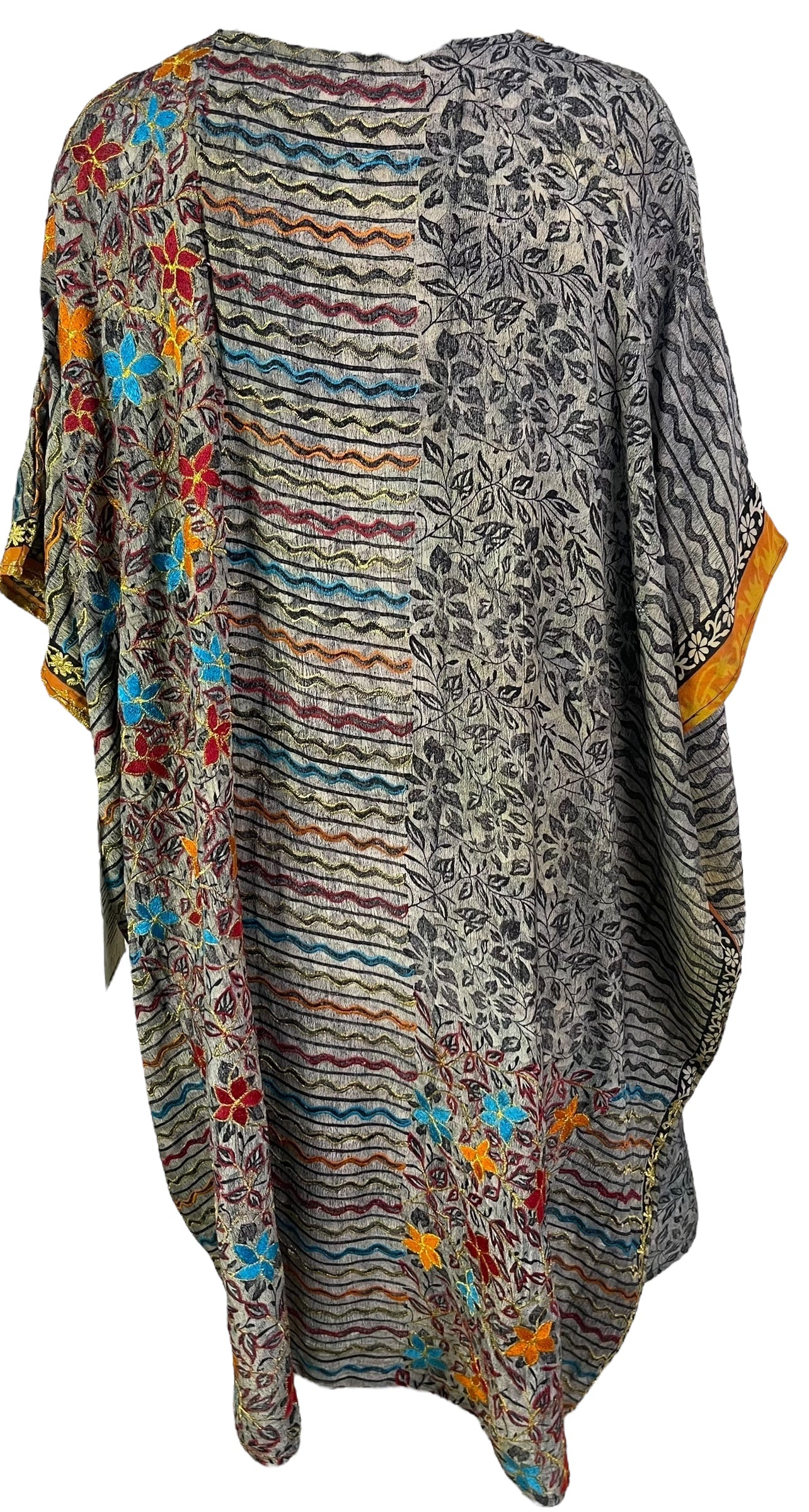 PRC6713 Avatar Pure Silk Midi Length Kaftan