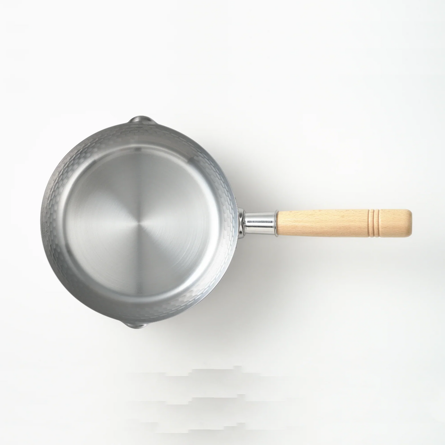 Yoshikawa Yukihira Saucepan 20 cm Stainless Steel  | 2.1 L with Wooden Handle