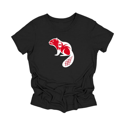 YOUTH - The Beaver - Canada, YOUTH T-Shirt, Canadian Gift T-Shirt, Canada Present, National Symbol Tee Shirt, Canadian Shirt, 613 Area Code Shirt, Ottawa Shirt, Canadian Tee - Inspired X