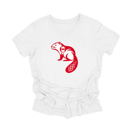 YOUTH - The Beaver - Canada, YOUTH T-Shirt, Canadian Gift T-Shirt, Canada Present, National Symbol Tee Shirt, Canadian Shirt, 613 Area Code Shirt, Ottawa Shirt, Canadian Tee - Inspired X