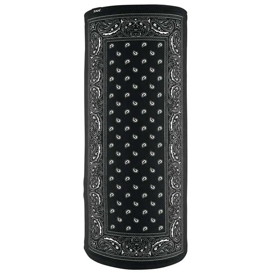 ZANheadgear Black Paisley Motley Tube