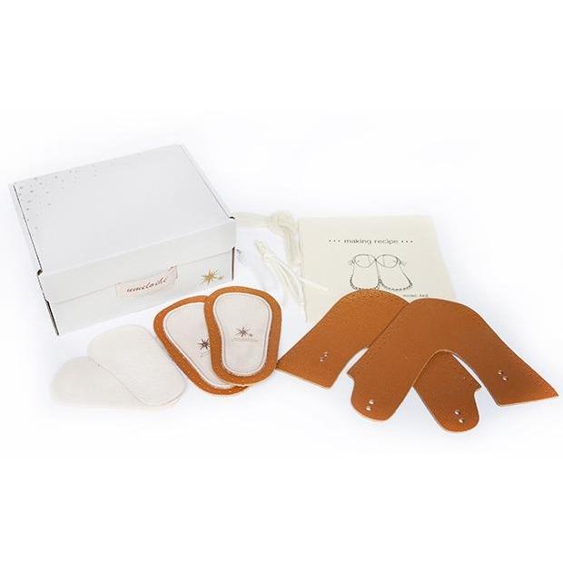 Umeloihc Ake 9cm Babies First Shoe Kit Camel