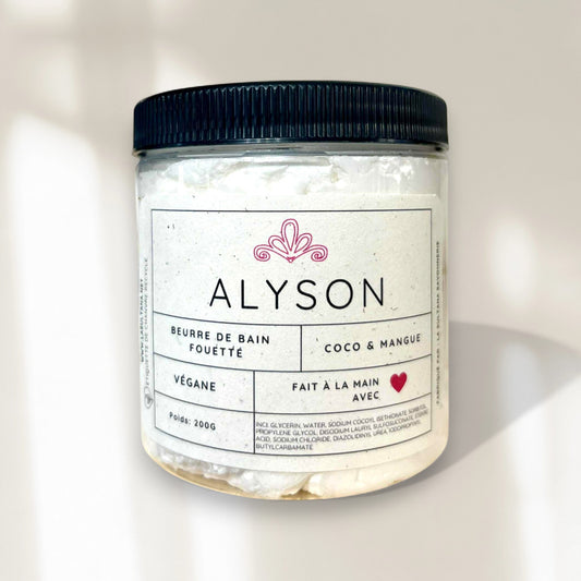 Savon fouetté ALYSON coco et mangue