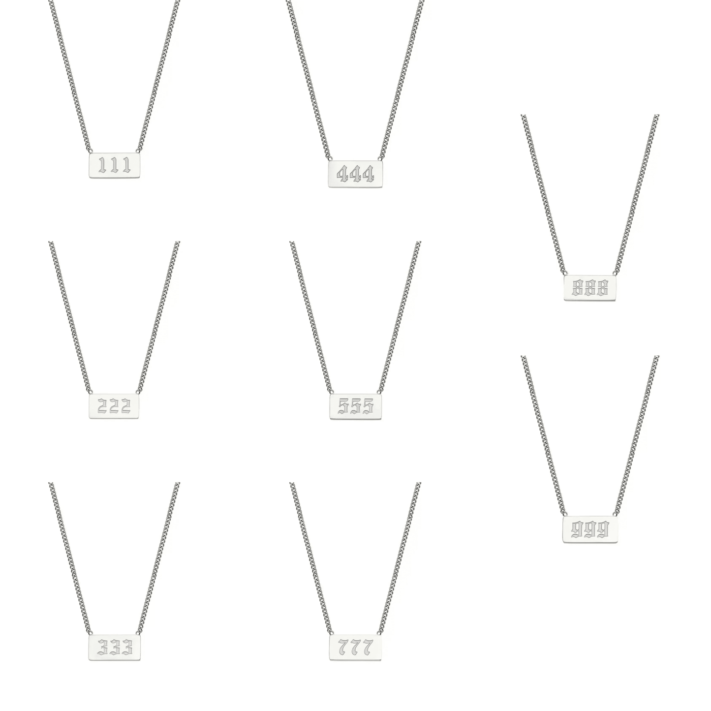 Angel Number Necklace