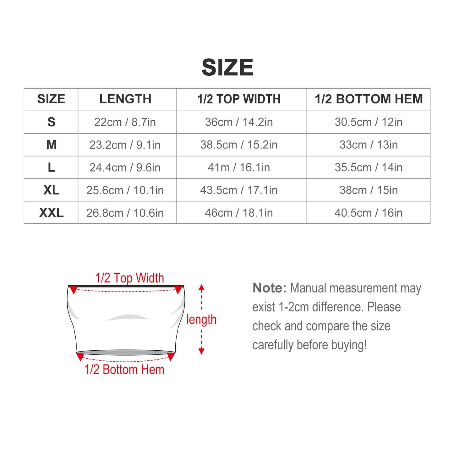 Big Buds Bandeau Top