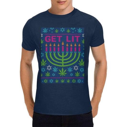 Get Lit Hanukkah Men's T