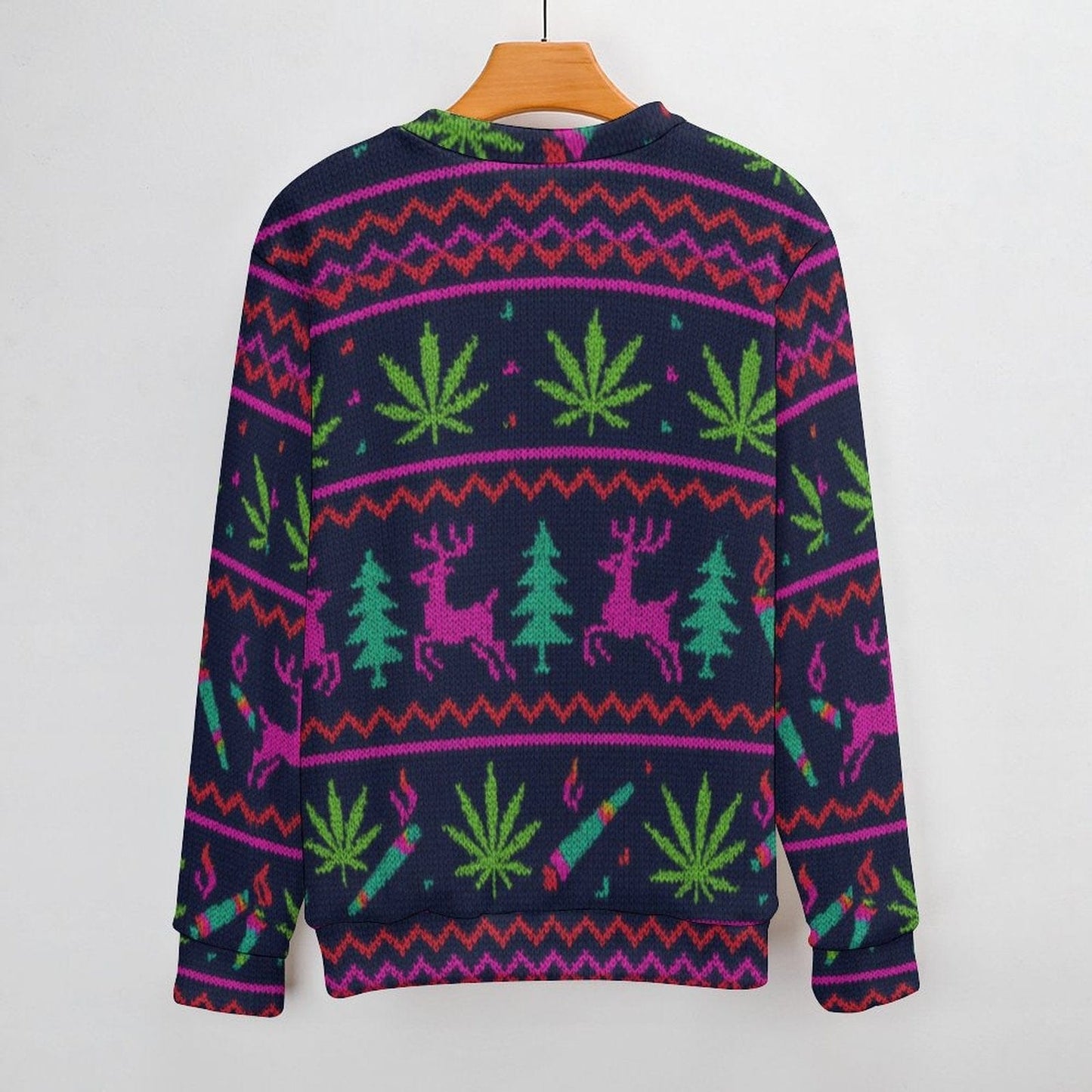 Neon Xmas Crewneck Sweatershirt (unisex)