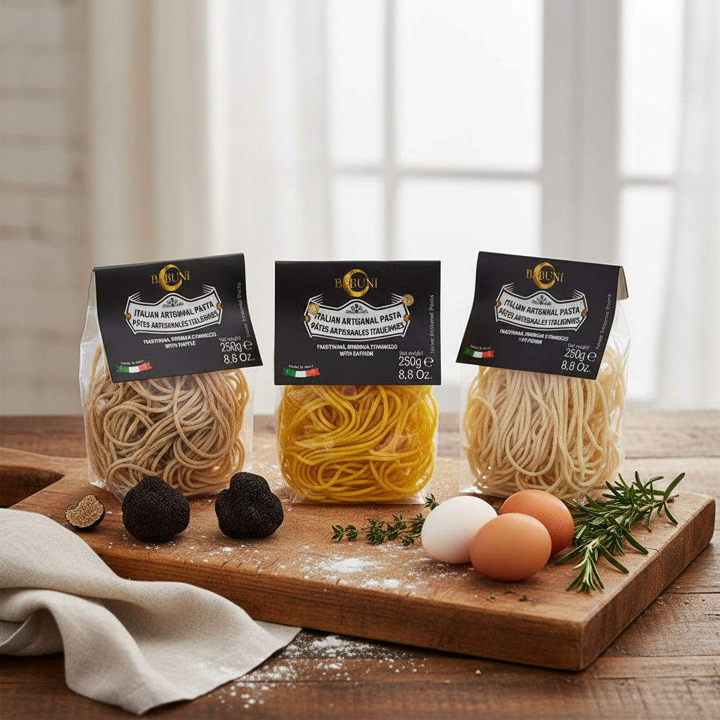 Artisan Spaghetti Combo Pack (Truffle, Saffron, Classic)