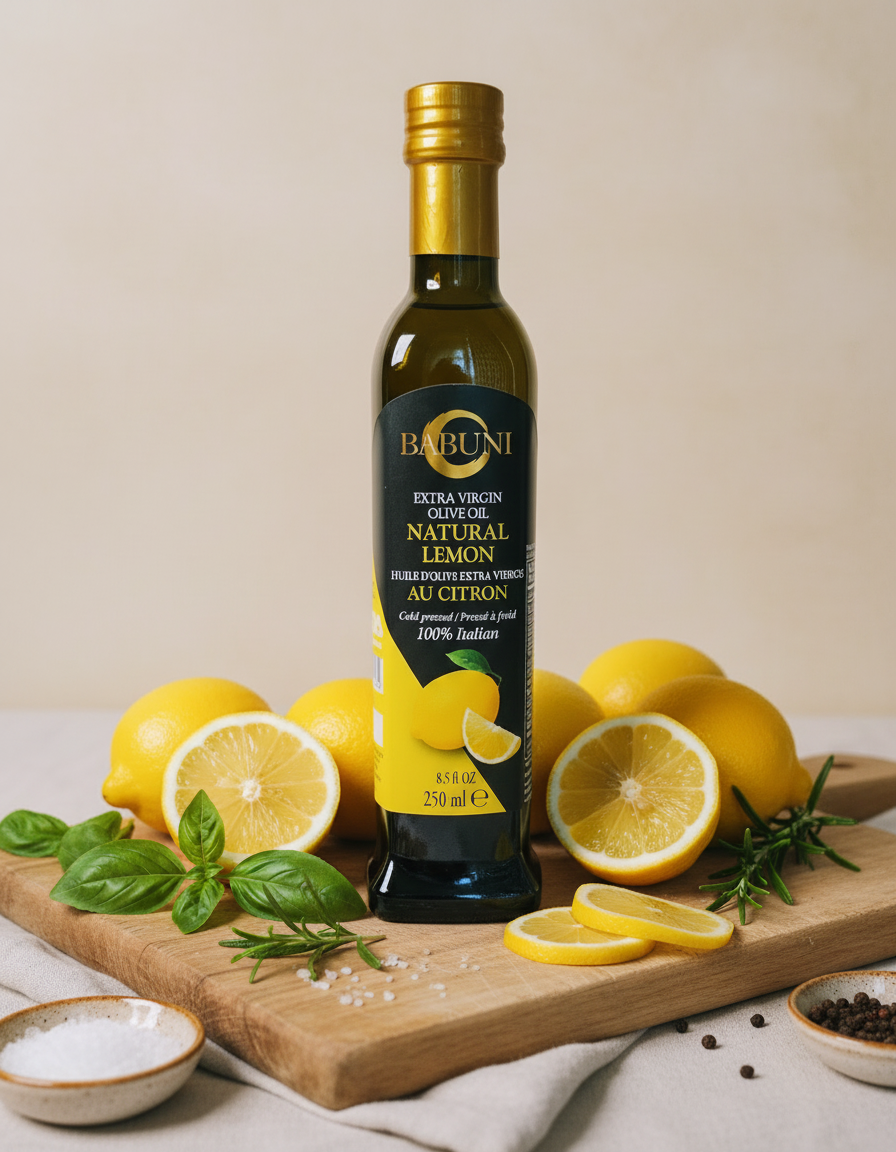 Natural Lemon Olive Oil