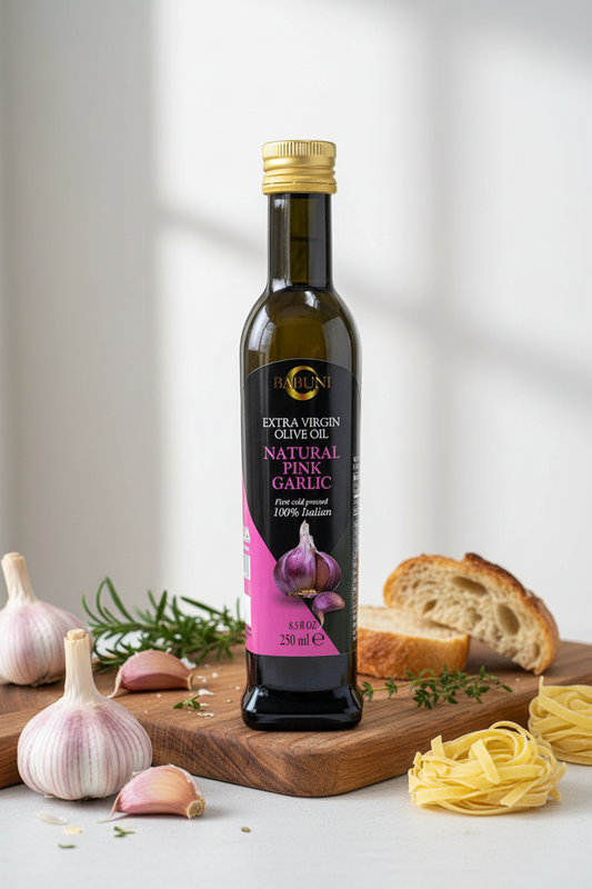 Natural Pink Garlic EVOO