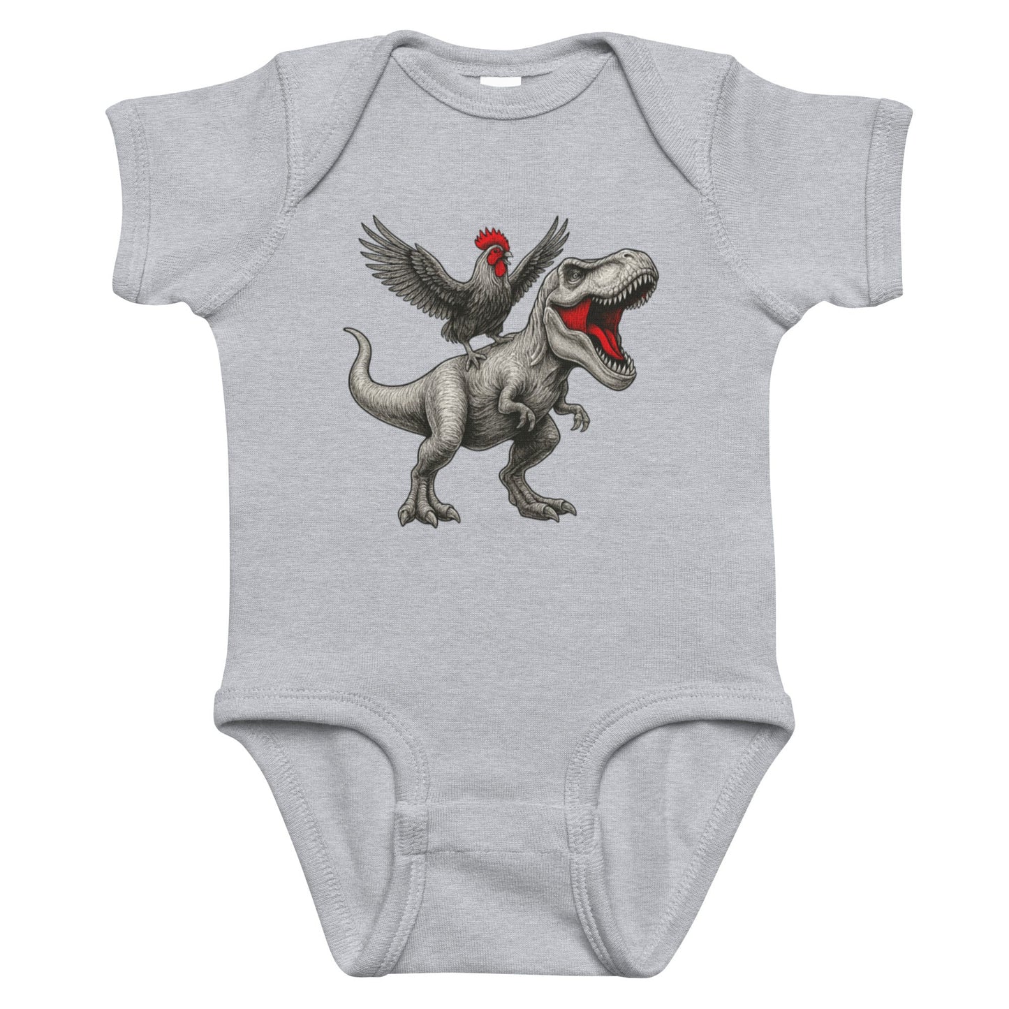 Chickasaurous Baby One-piece
