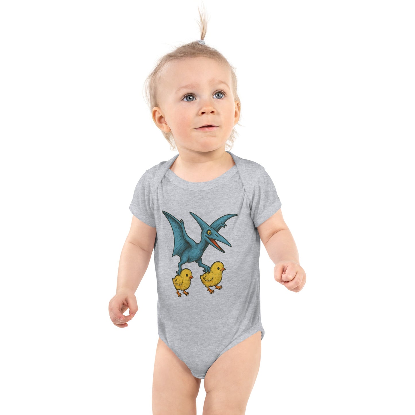 Chickasaurous Pteropoultry Infant bodysuit
