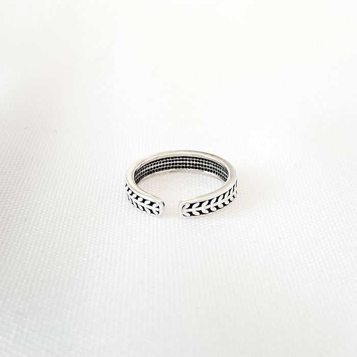 SPRING | Bague ajustable en argent sterling 925