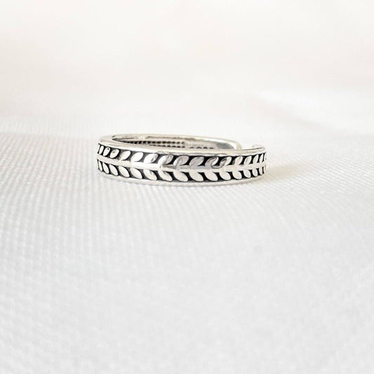 SPRING | Bague ajustable en argent sterling 925