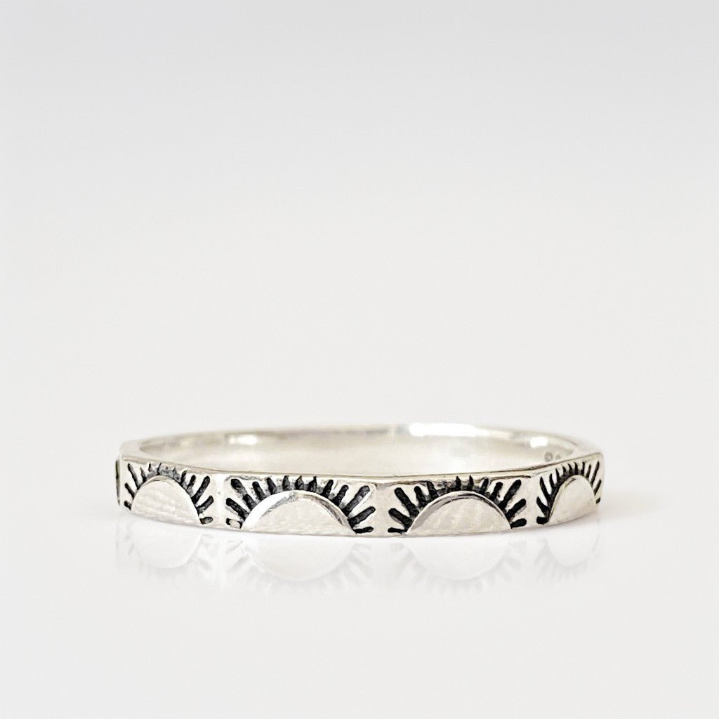 SUNNY | Bague multi-facettes en argent sterling 925
