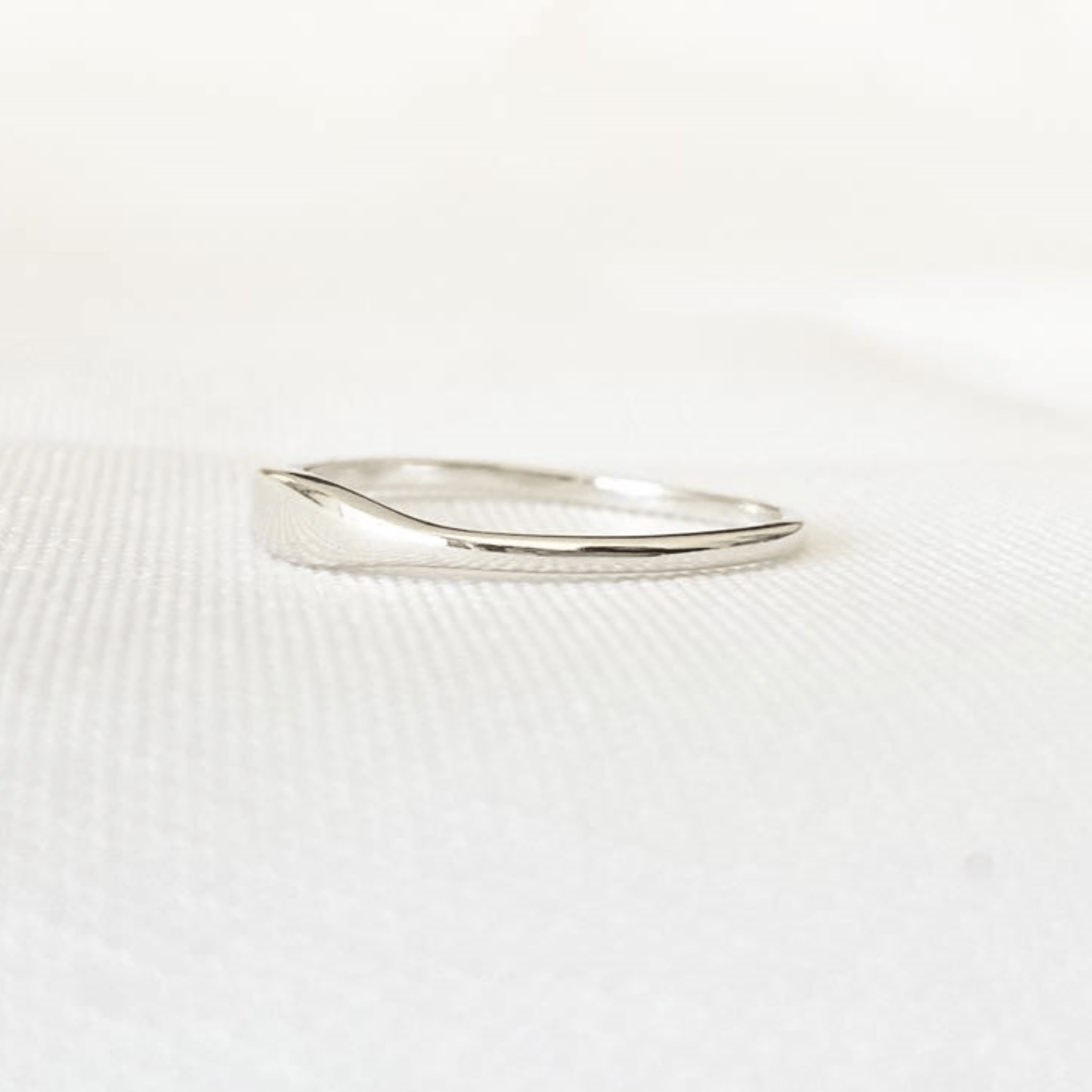 FLOW | Bague minimaliste en argent sterling 925