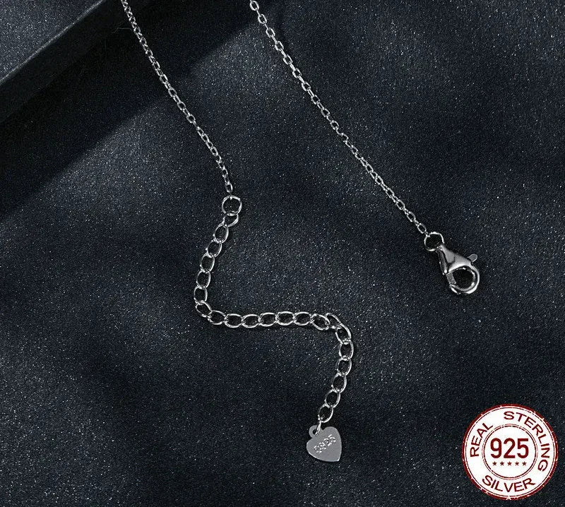 Glamorous Gem 1ct Moissanite Sterling Silver Pendant Necklace