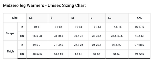 Sugoi MidZereo Thermal Leg Warmer