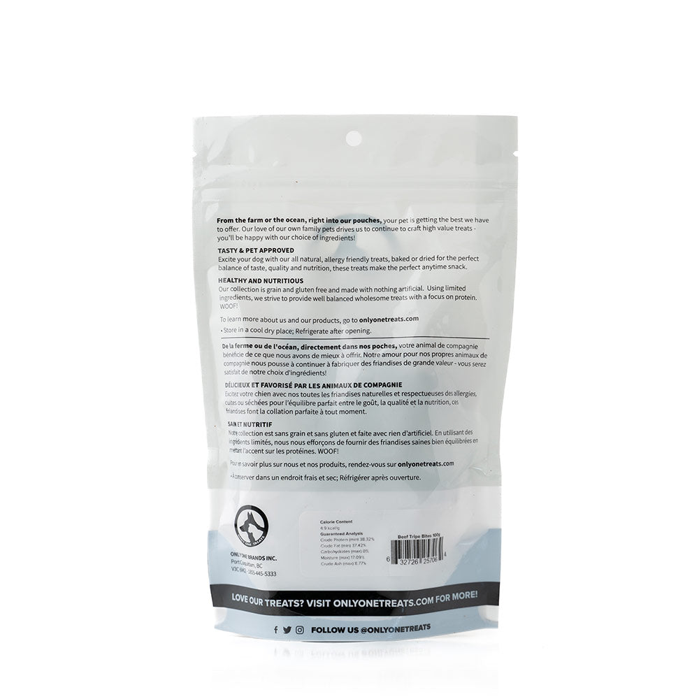 Beef Tripe Bites 100g