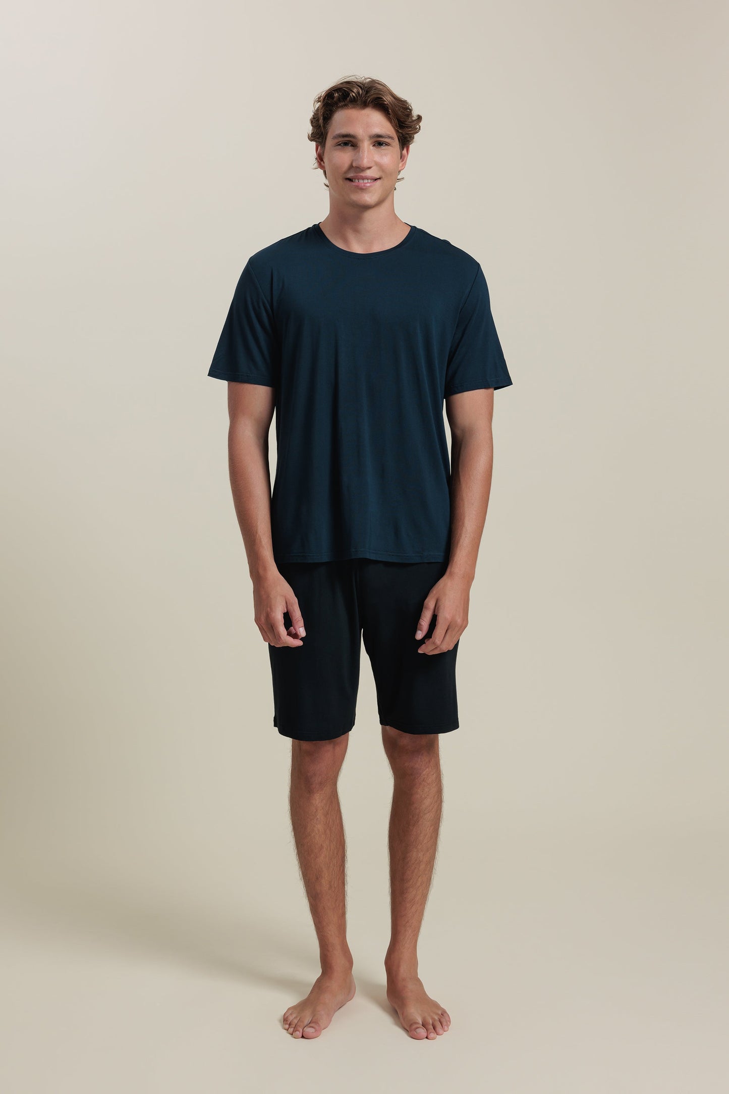 Sleepwear Set <br/> Men’s Bamboo Tee & Shorts Set