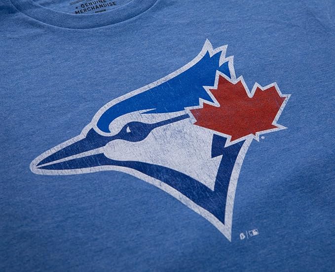 Men's Toronto Blue Jays Birdhead Logo T-Shirt – Heather Royal [Test]