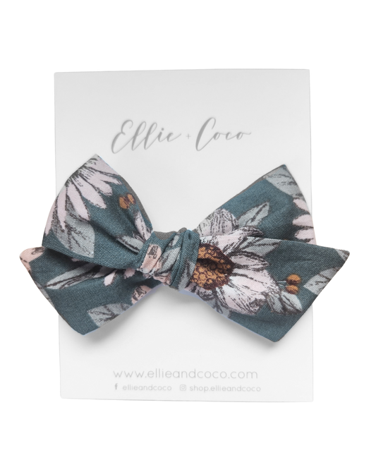 Celeste Floral Oversize Bow