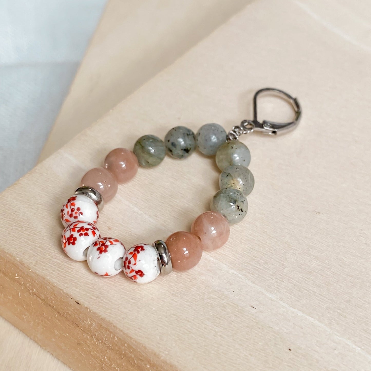 Boucles d’oreilles bohèmes en pierres naturelles | CAPRI