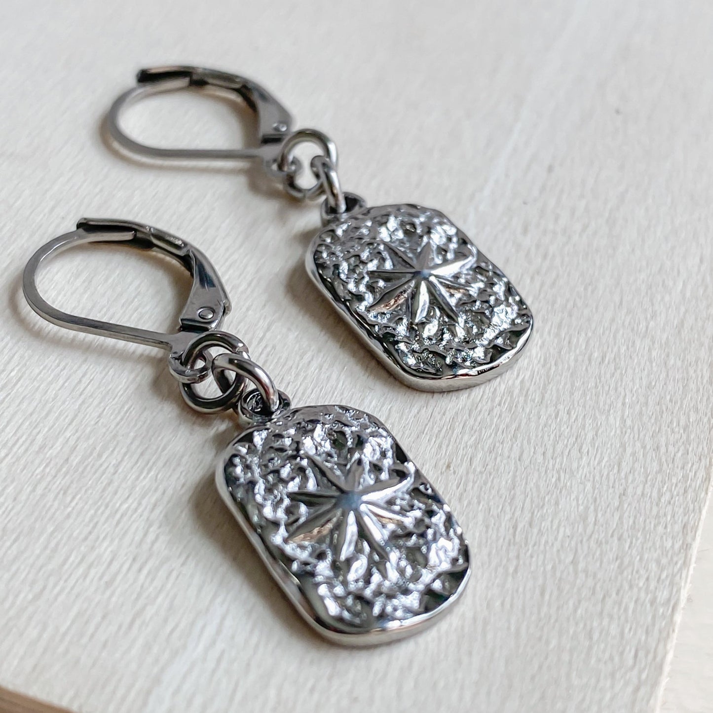 Boucles d’oreilles étoile en acier inoxydable | ESTRELLA