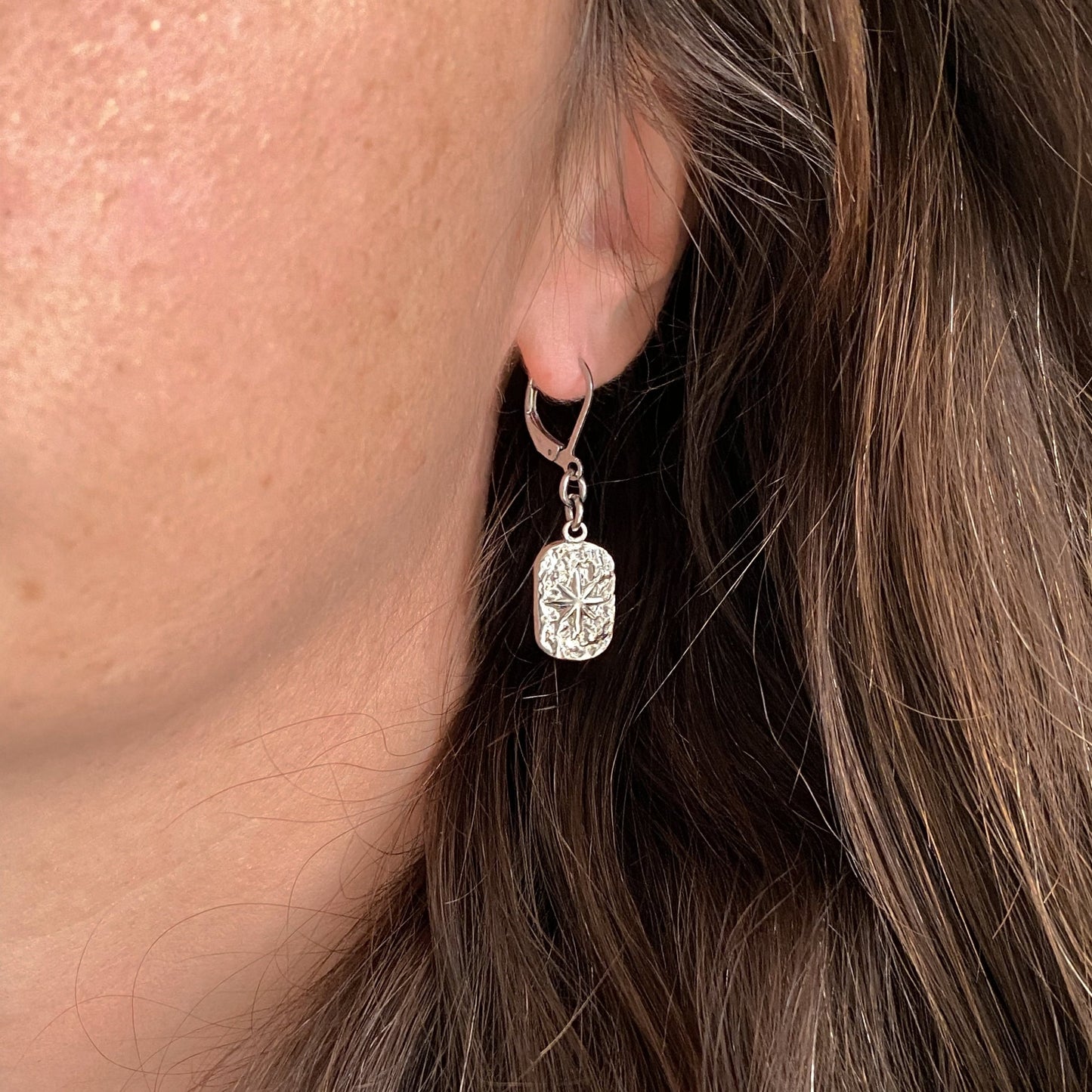 Boucles d’oreilles étoile en acier inoxydable | ESTRELLA