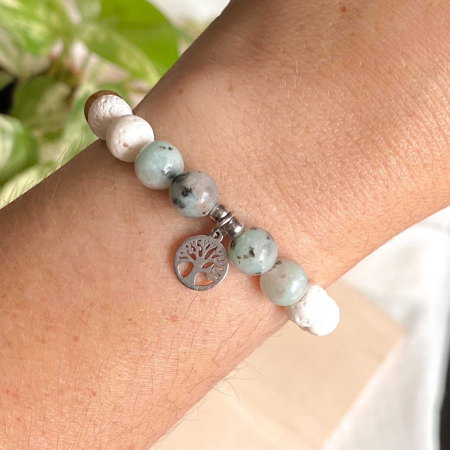 Bracelet en pierres semi-précieuses – ARBRE DE VIE
