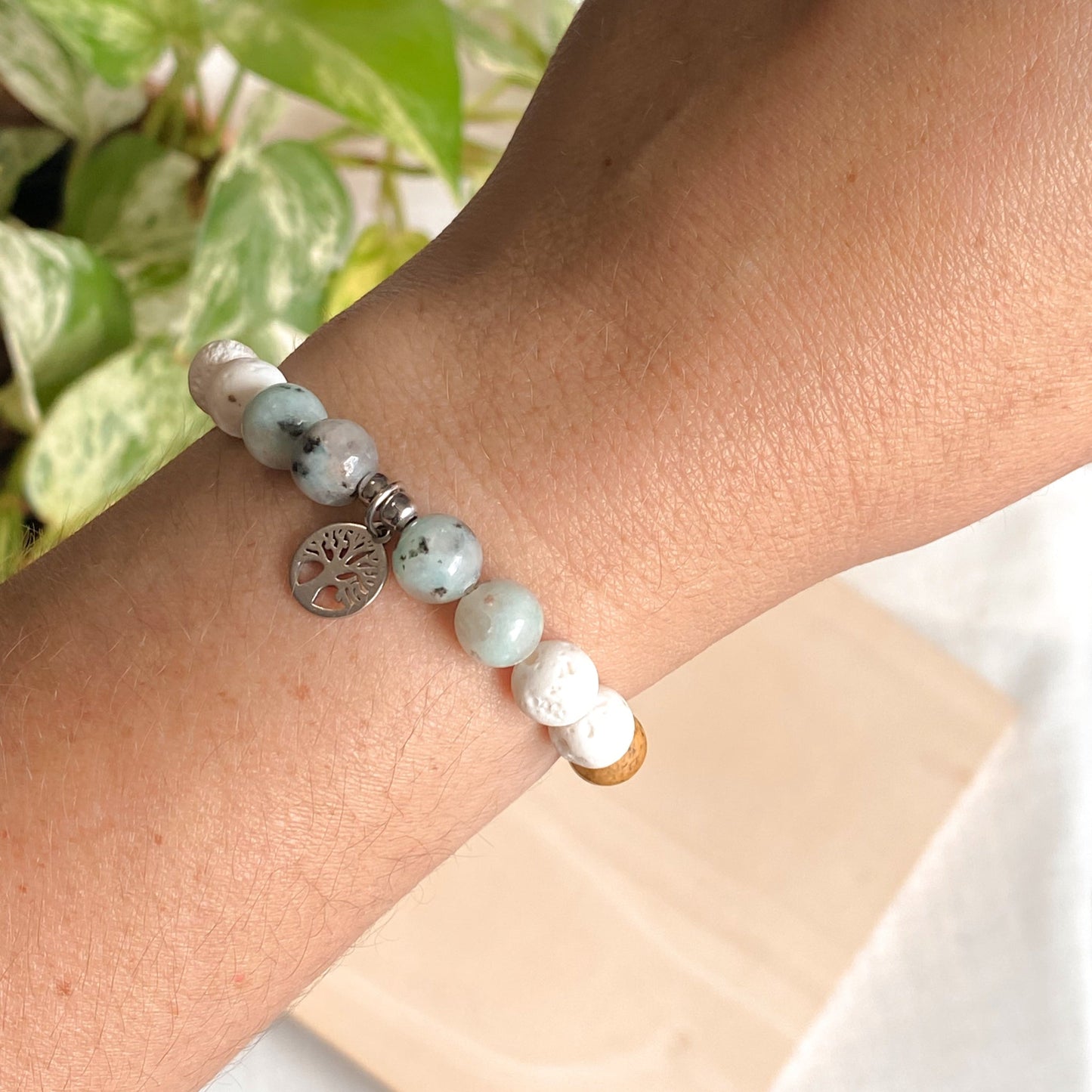 Bracelet en pierres semi-précieuses – ARBRE DE VIE