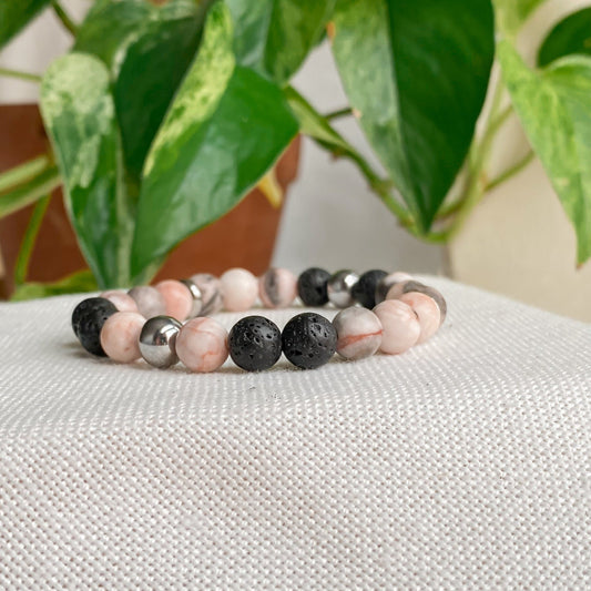 JASPE | Bracelet diffuseur en pierres naturelles