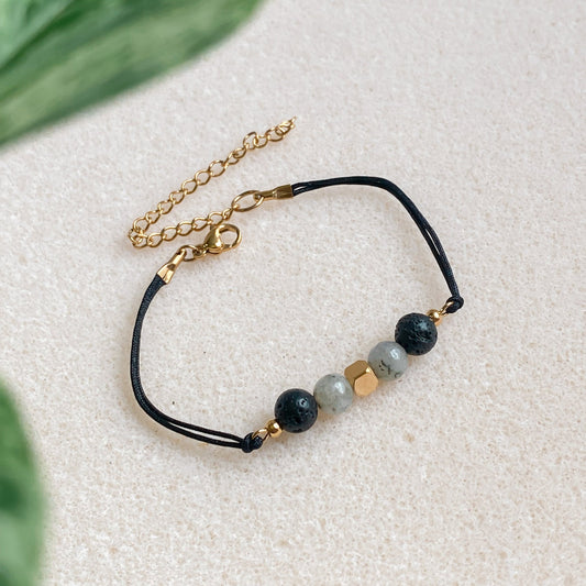 Bracelet cordon diffuseur d’huiles essentielles | NOCTIS