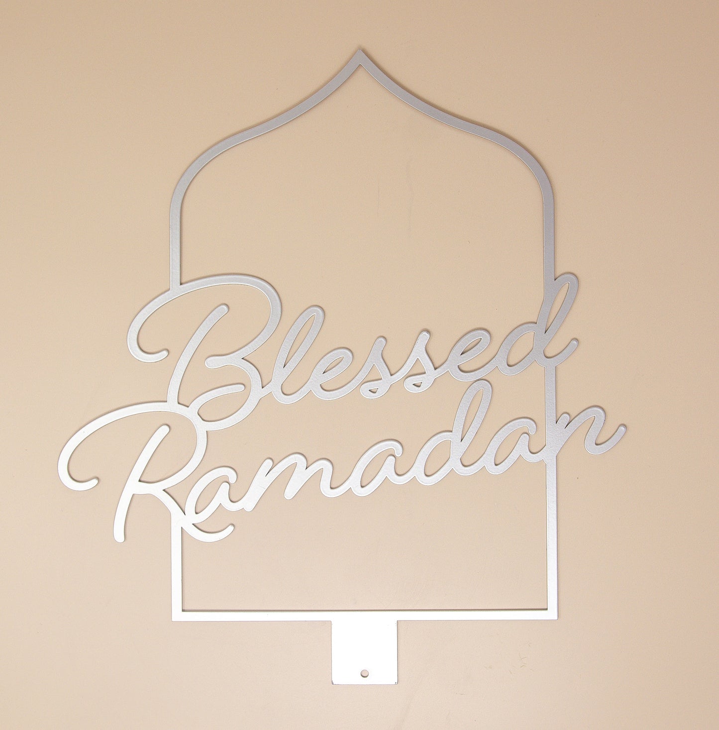 Blessed Ramadan English Calligraphy