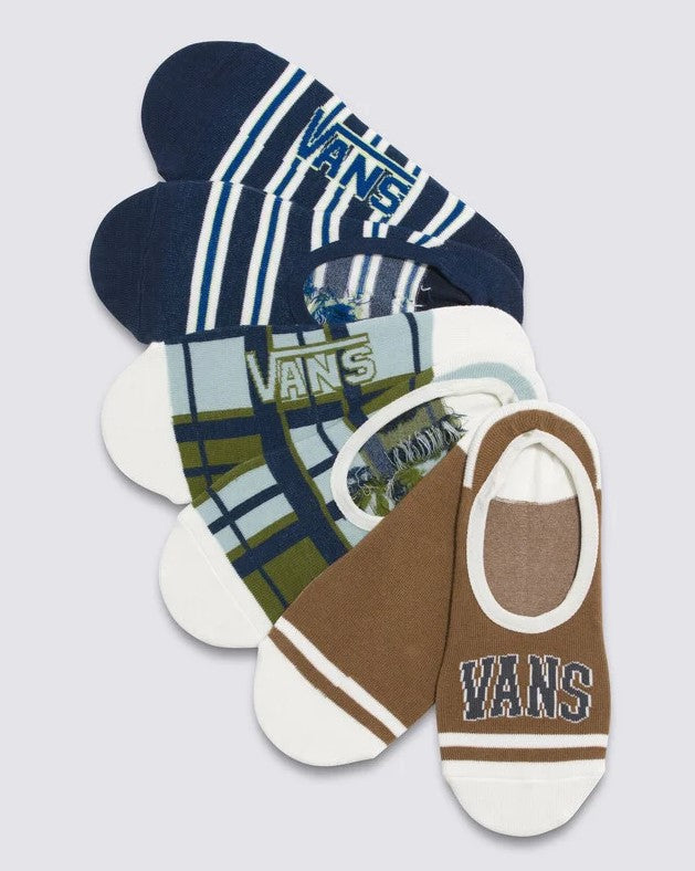 Vans Womens No Show Socks Classic Canoodle